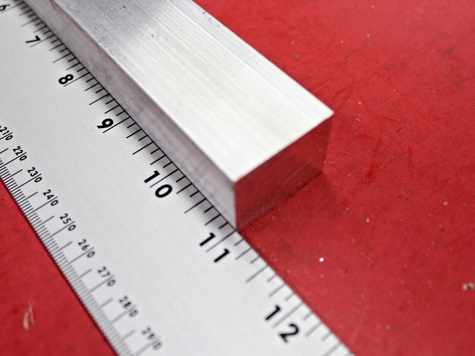 1 Piece 1″ X 1-1/4″ ALUMINUM 6061 REC BAR 11″ long T6511 SOLID Extruded Stock