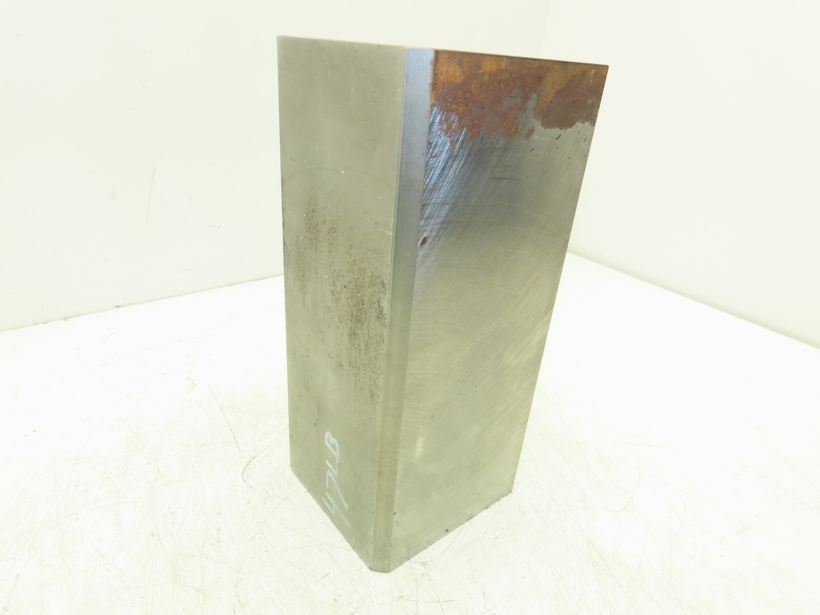 4140/4142 Alloy Steel Precision Ground Flat Bar 4″x 4-1/4″x 9-5/8″ Beveled 46lbs