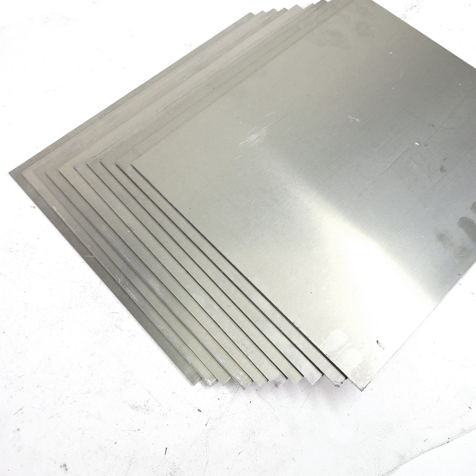 .0625″ thick 1/16 Aluminum 6061 PLATE 13.75″ x 17.5″ Long QTY 10 sku 187013
