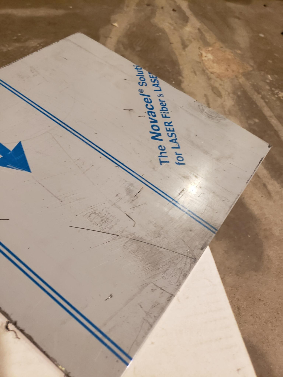 11 Gauge Stainless Steel #4 Brushed 304/304L Sheet/Plate 12″ x 12″ (set of 2)