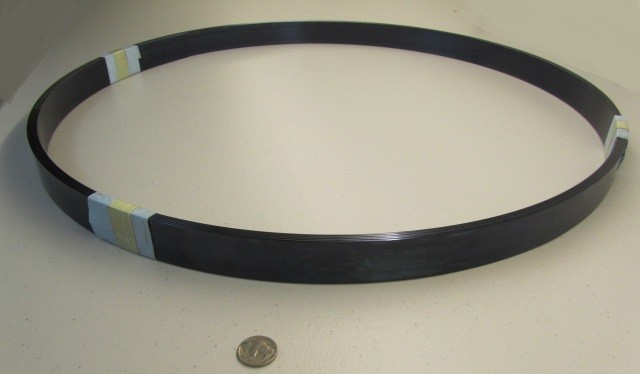 Blue Tempered Spring Steel Shim 0.062″ Thick x 1.25″ Width x 300″ Length
