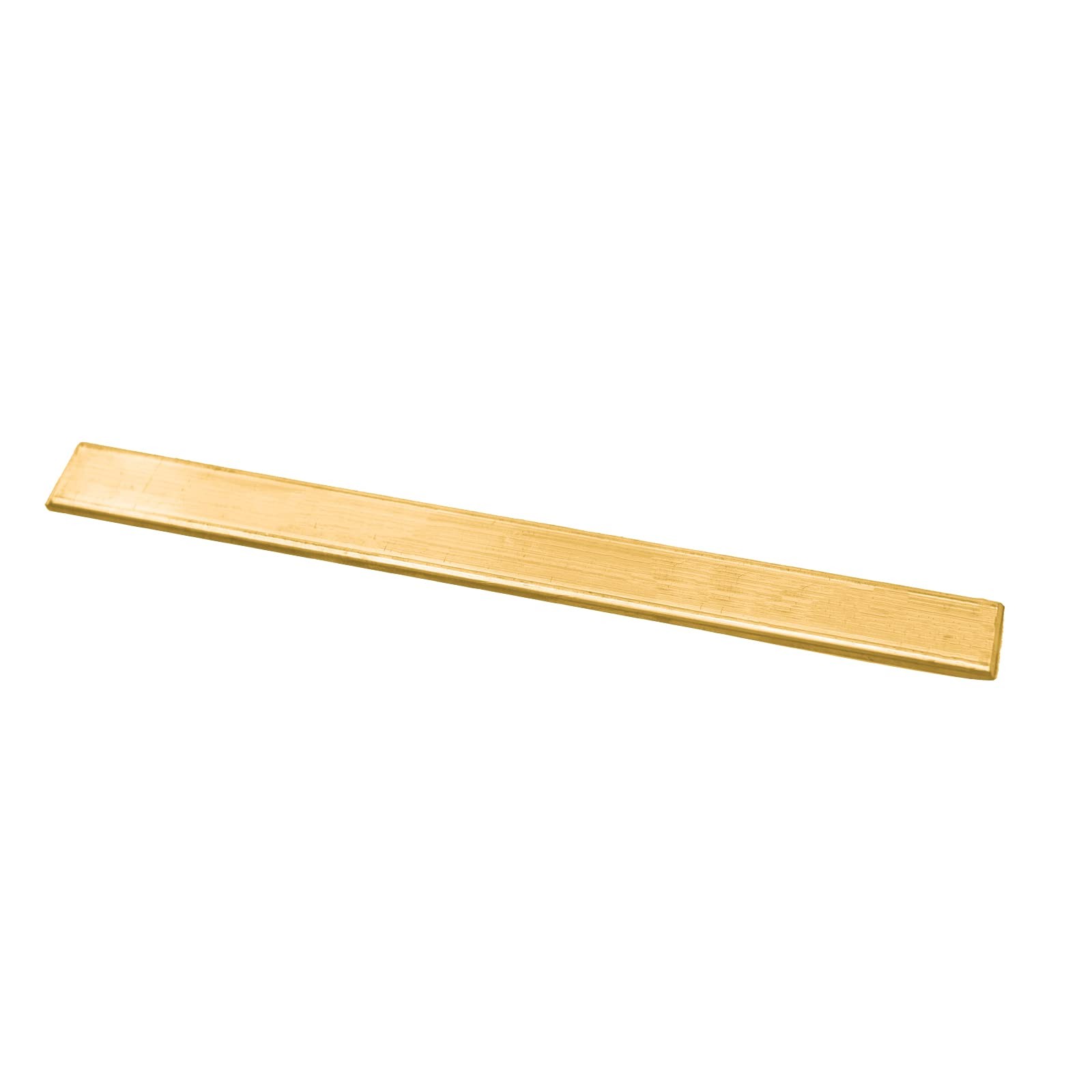 1/8″ x 3/4″ x 8″ Brass Flat Bar, 9 Gauge Metal Brass Sheet Stock for Models, …