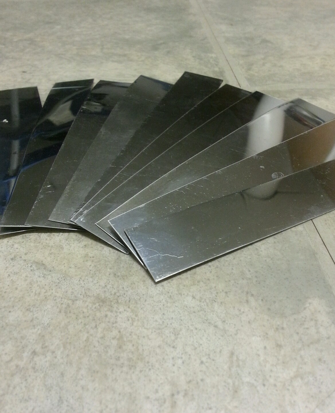 STEEL Shim Stock Assortment 1″ x 6″ .006 .007 .008 .009 0.006 0.007 0.008 0.009