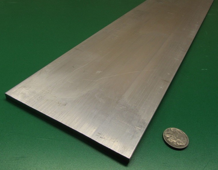 2024 T651 Aluminum Bar, 1/2″ (.500″) Thick x 6.0″ Wide x 24″ Length