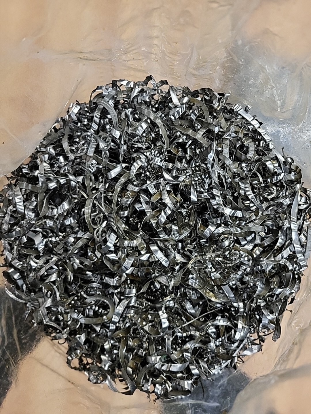 11LBS Titanium CNC Shavings, Arts, Crafts, Orgonite, Dirty From Coolant