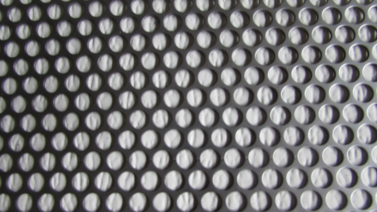 1/4″HOLES ON 5/16″CENTER–20 GA. –12″ x 12″ STAINLESS PERFORATED SHEET