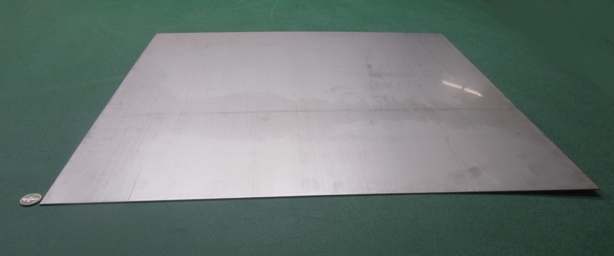 321 Weldable Stainless Steel Sheet, .062″ Thick x 24″ Wide x 24″ Length, 1 Unit