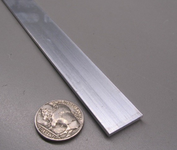 1100 Aluminum Bar Softened (O) .090″ Thick x 2.0″ Wide x 24″ Length, 2 pcs