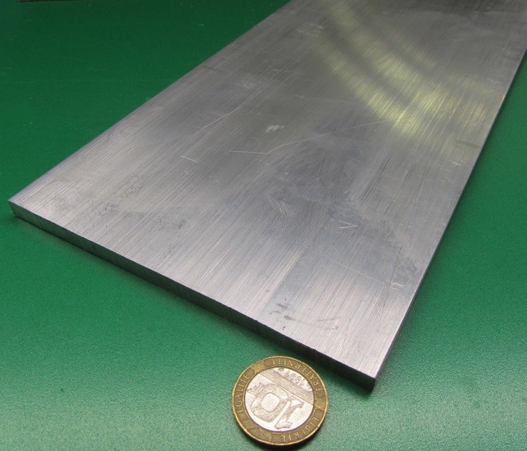 2024 T651 Aluminum Bar, 1/2″ (.500″) Thick x 6.0″ Wide x 24″ Length