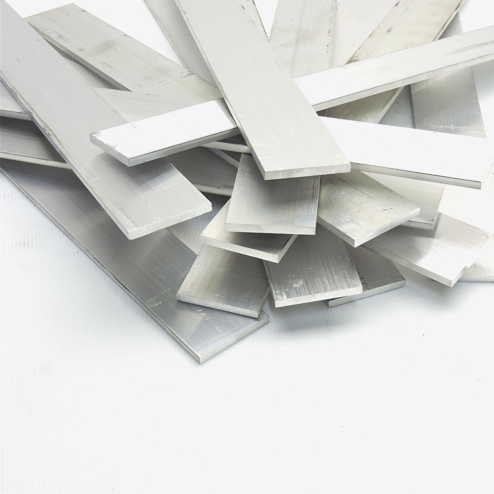 .25″ x 2.5″ Aluminum 6061 FLAT BAR 15.625″ Long new mill stock QTY 14 sku K235