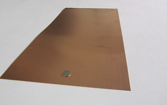 110 Copper Sheet Soft Annealed .062″ Thick x 12.0″ Wide x 24.0″ Length