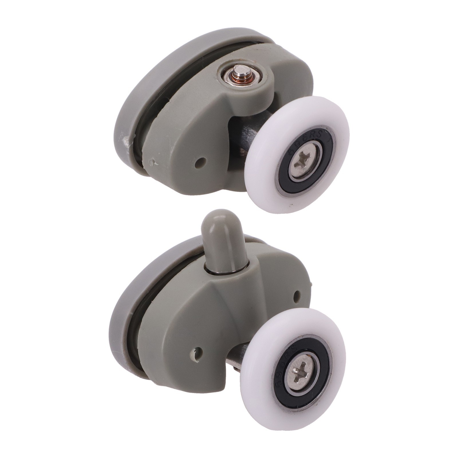 Shower Door Wheel Assembly Kit Includes Four Adjustable Rollers at 23mm