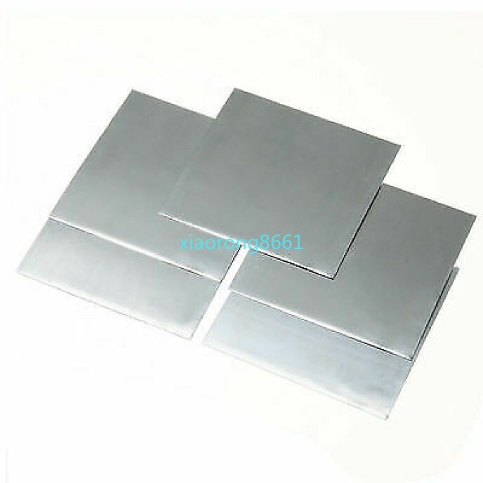 1PC High Purity 99.9% Pure Zinc Zn Sheet Plate 0.5mm x 200mm x 100mm