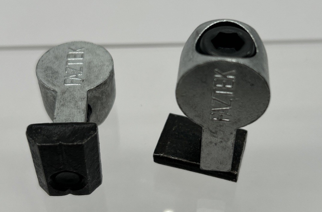 Faztek 5/16-18 Standard Anchor Fastener Connector 80/20, 15Fac3880, 5Ja94 -2 pk