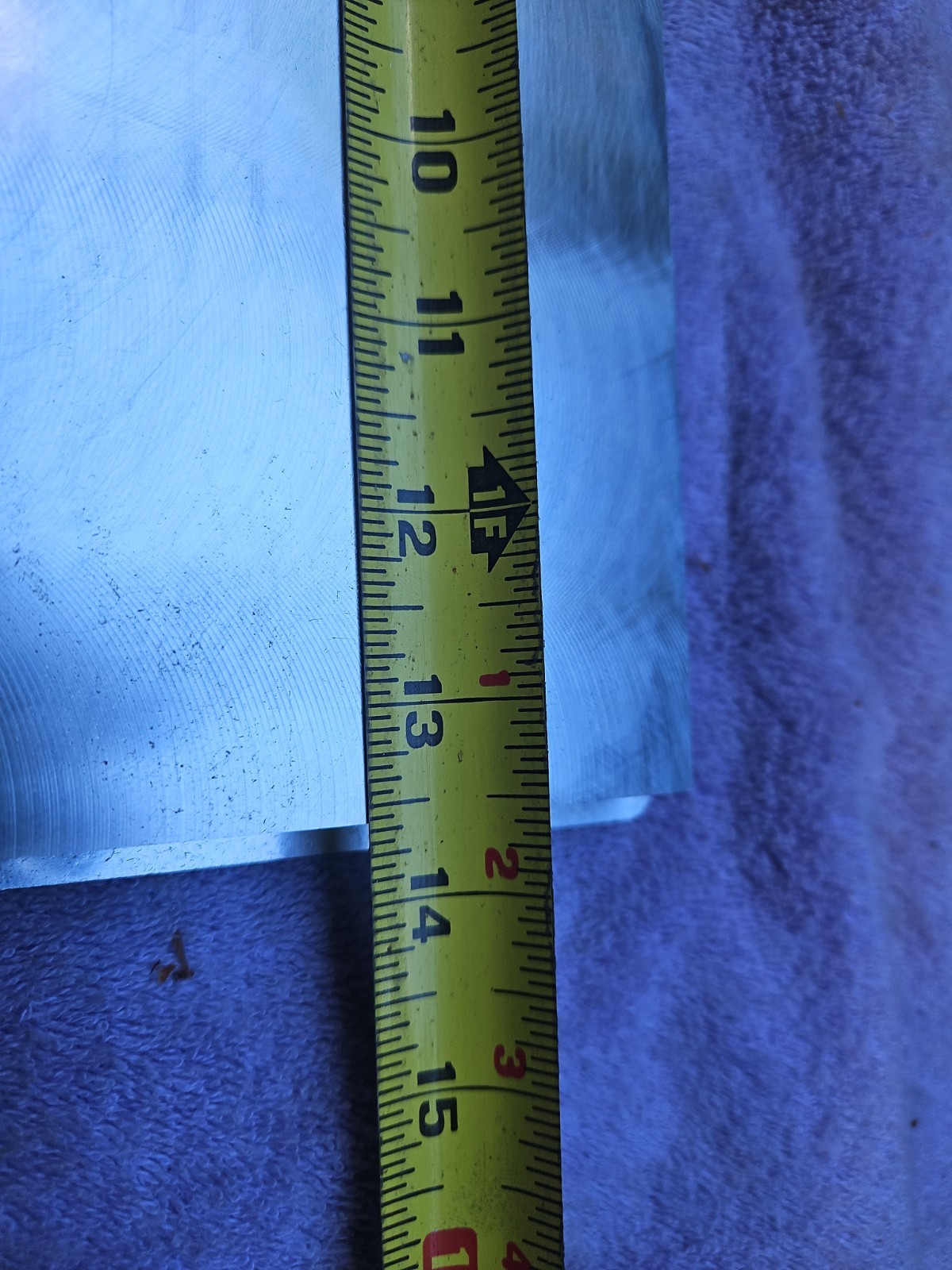 KAISER aluminum plate 6061-T651 3/4″ X 13-1/2″” X 6-1/4″ Made In USA