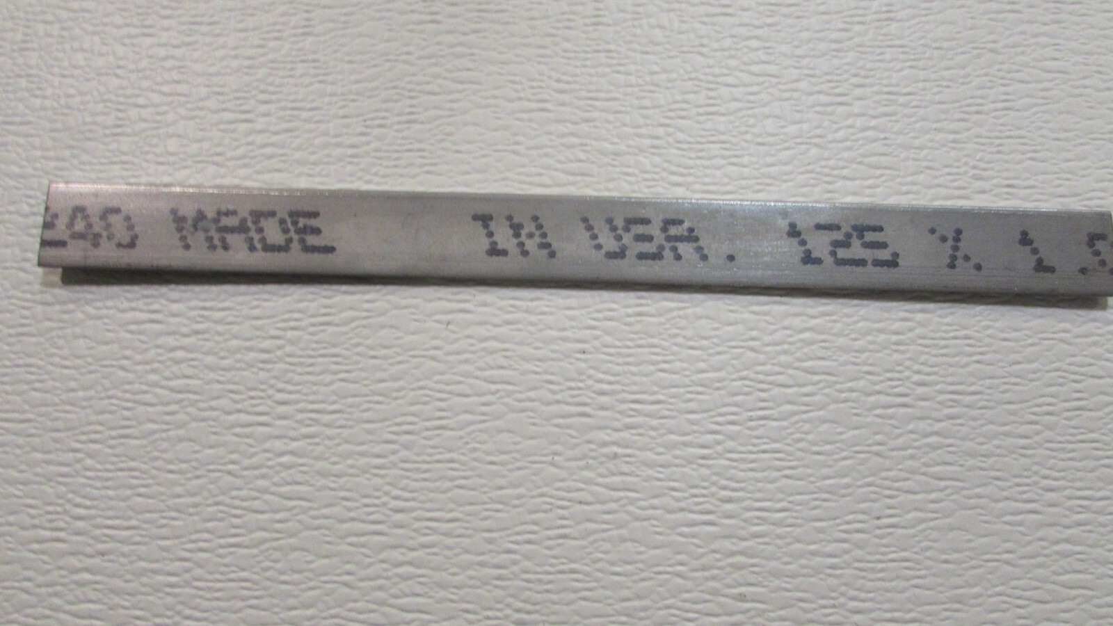 1/8″ x 1″ X 12″ 304 STAINLESS STEEL FLAT BAR–MADE IN THE U.S.A.