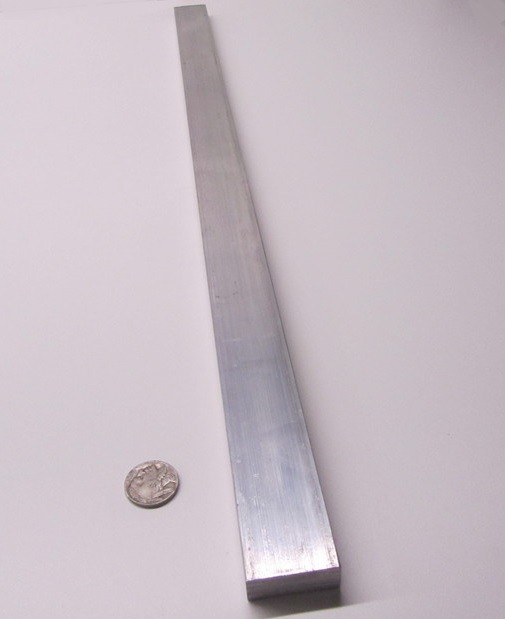 2024 T351 Aluminum Bar, 1/2″ (.500″) Thick x 1 1/4″ Wide x 24″ Length