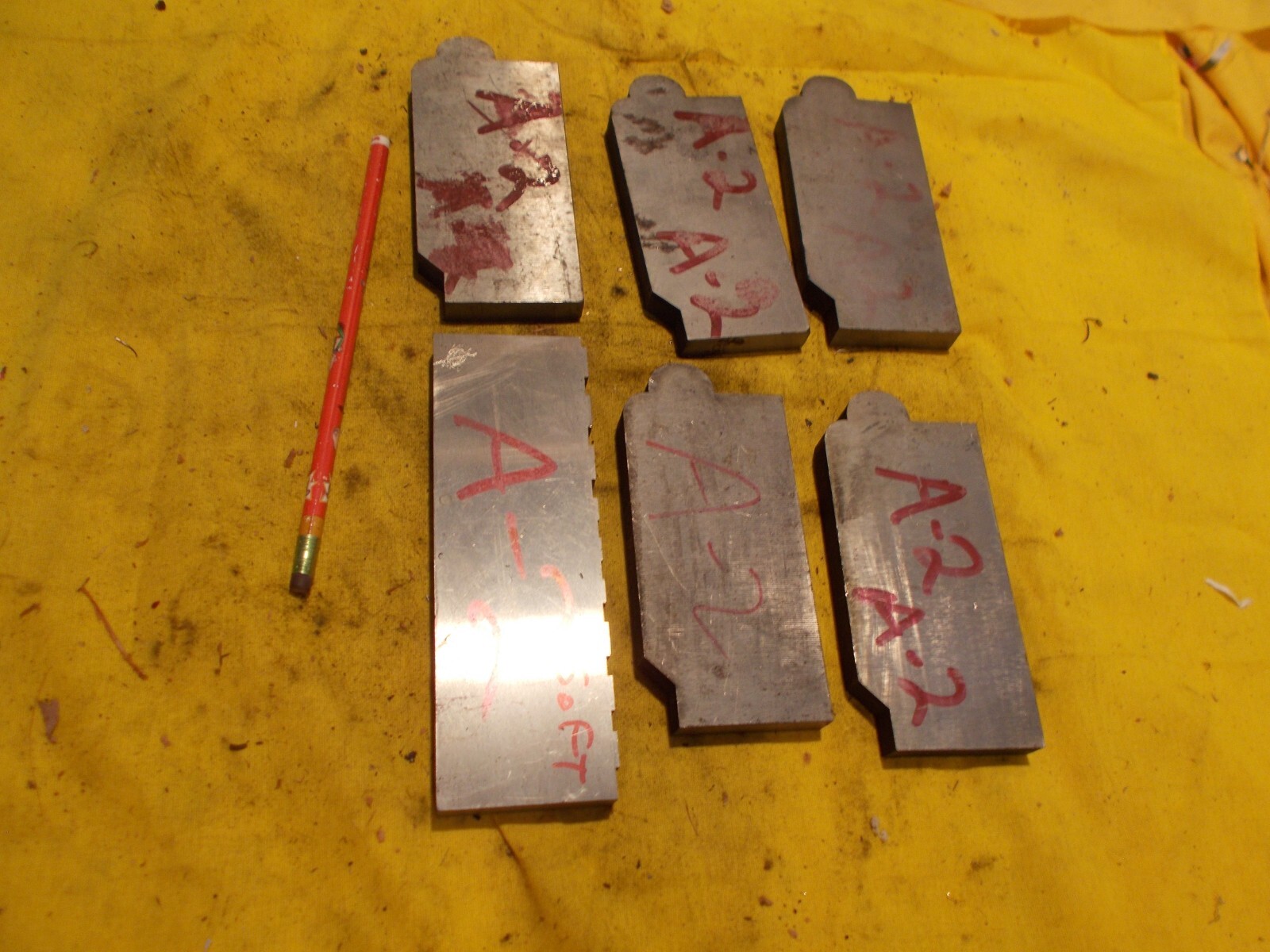 10 lb LOT A-2 TOOL STEEL BAR machine shop die flat bar A2 stock VARIOUS SIZES