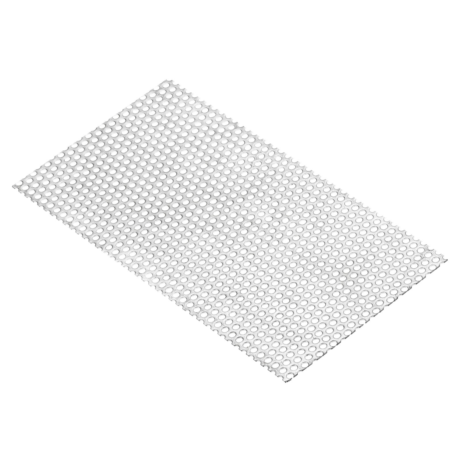 8″ x 4″ 304 Stainless Steel Perforated Sheet 0.12″ Hole 19GA Metal Mesh Plate