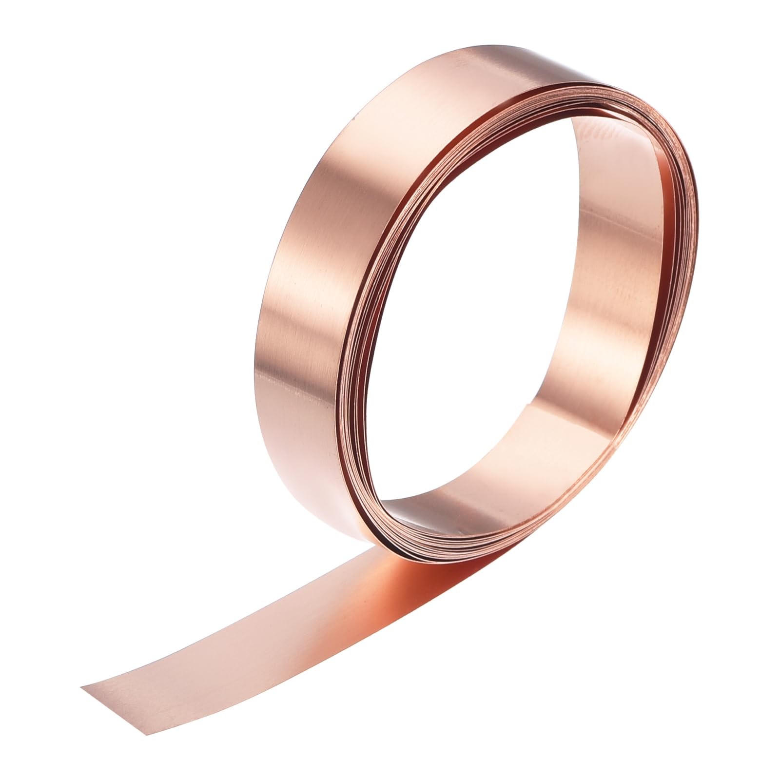 uxcell Copper Sheet Roll 2000mm x 10mm x x x 0.1mm, Red