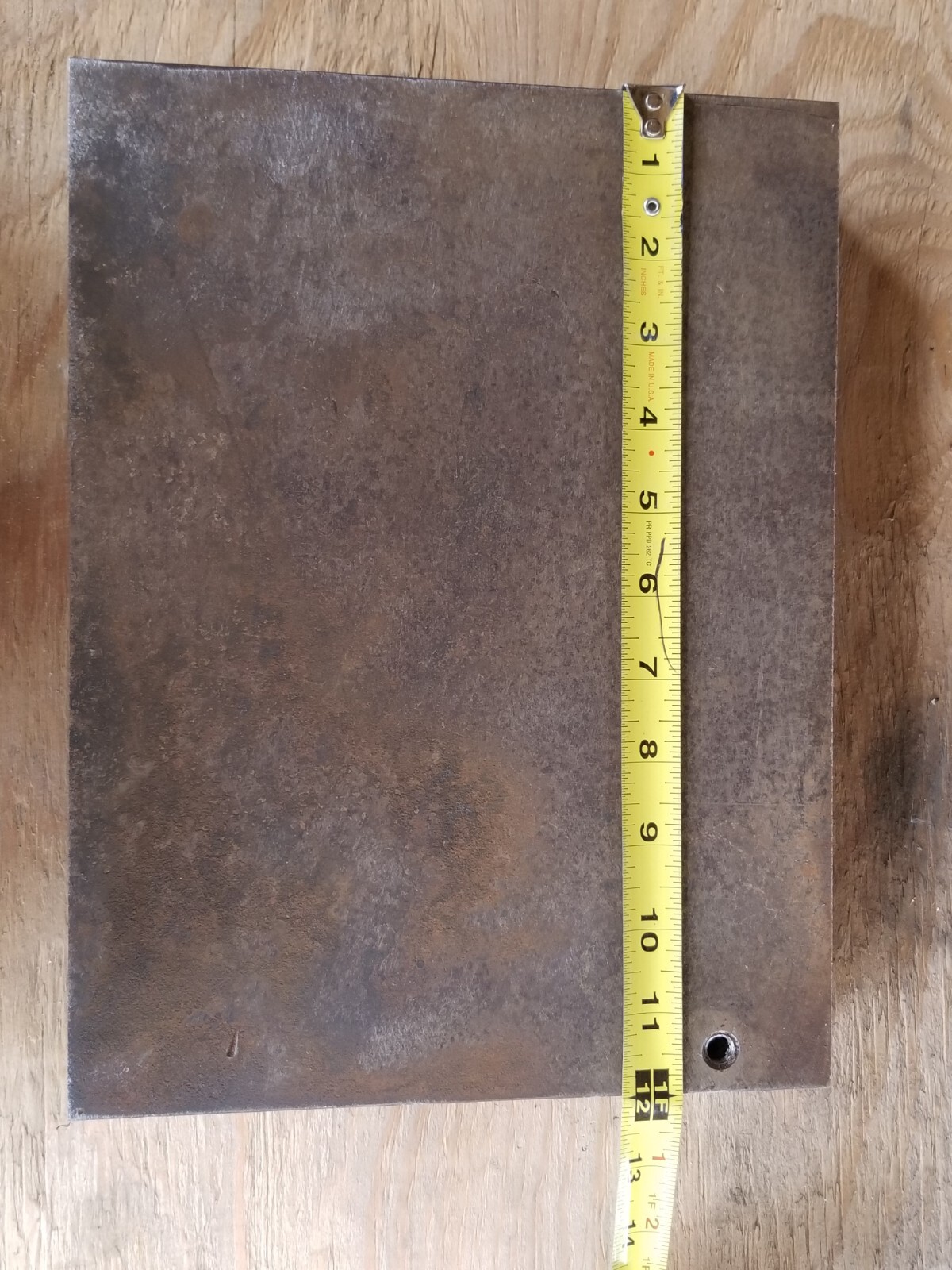 (1) 7 3/8″ x 7 7/8″ x 2″ Flat Bar Cold Rolled 1018