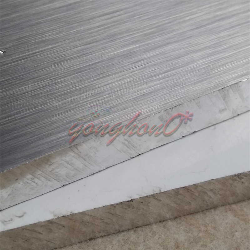 1PCS 7075 Aluminum Al Alloy Shiny Sheet 3mm * 100mm * 100mm NEW