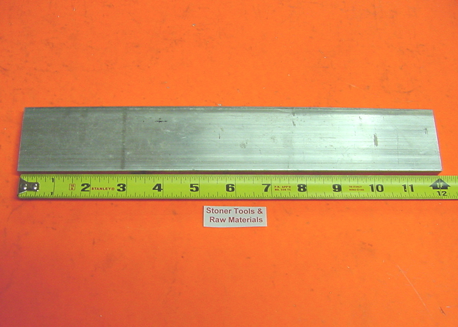 1/8″ X 2″ ALUMINUM 6061 FLAT BAR 12″ long T6511 New Extruded Mill Bar Stock
