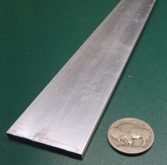 6061 T651 Aluminum Bar, 1/8″ (.125″) Thick x 1 1/2″ Wide x 36″ Length, 2 units