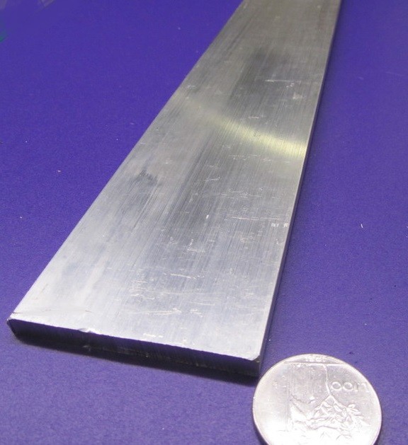 2024 T4 Aluminum Bar, 1/4″ (.250″) Thick x 2 1/2″ Wide x 24″ Length