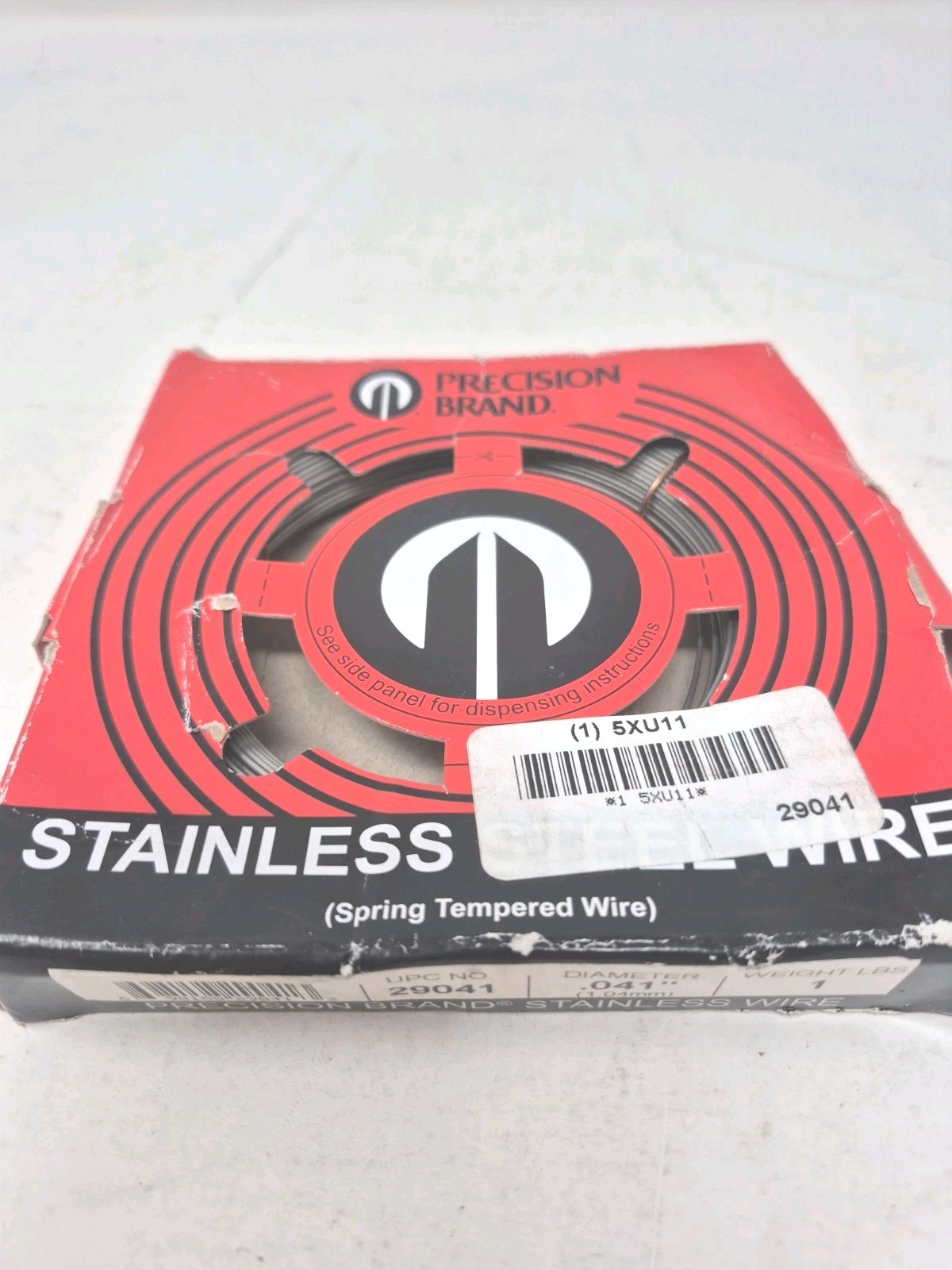 Precision Brand Stainless Steel Music Wire, 0.041 In, 29041 – New Open Box