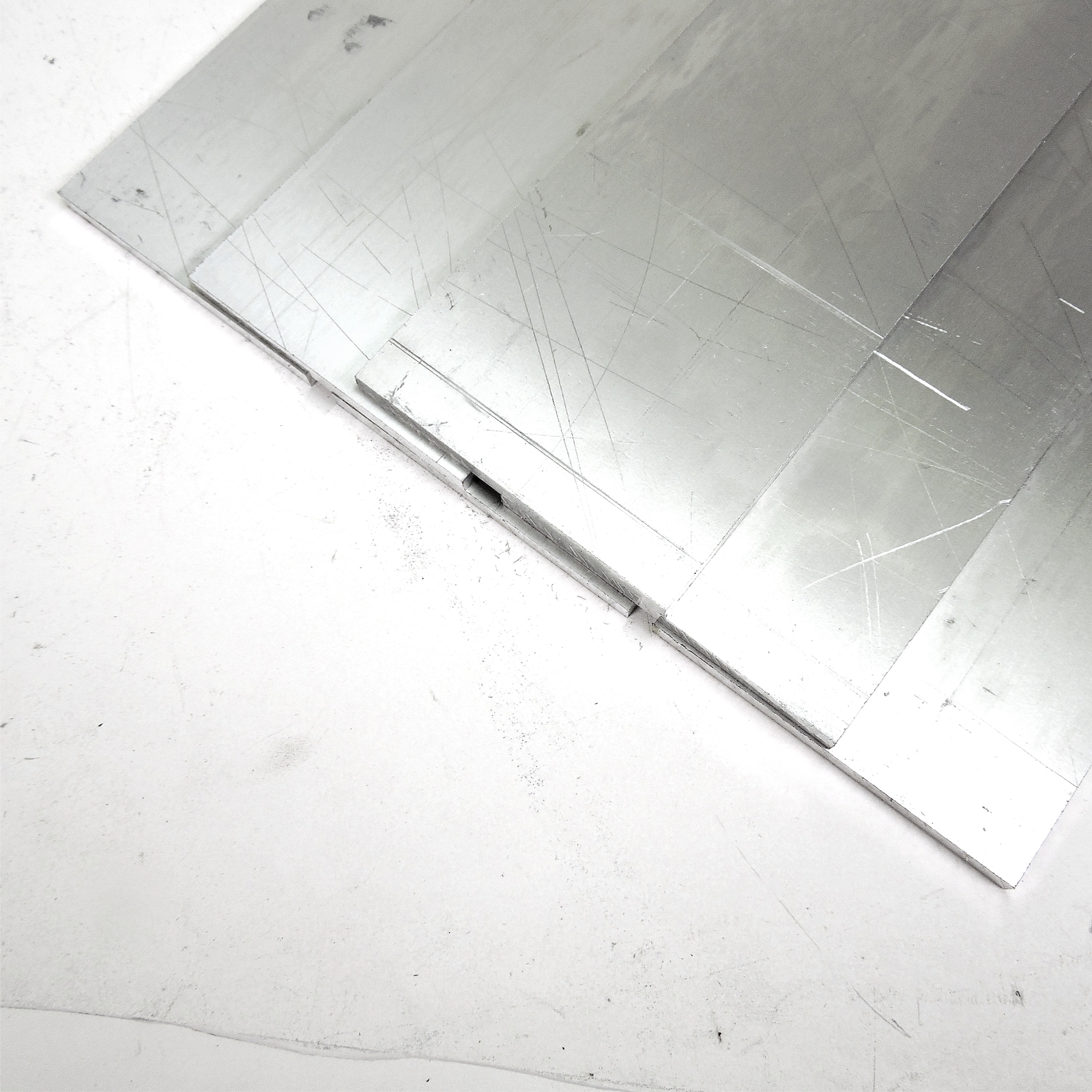 .1875″ thick Aluminum SHEET 9.5″ x 23.875″ Plate QTY 6 Flat Stock sku 125519
