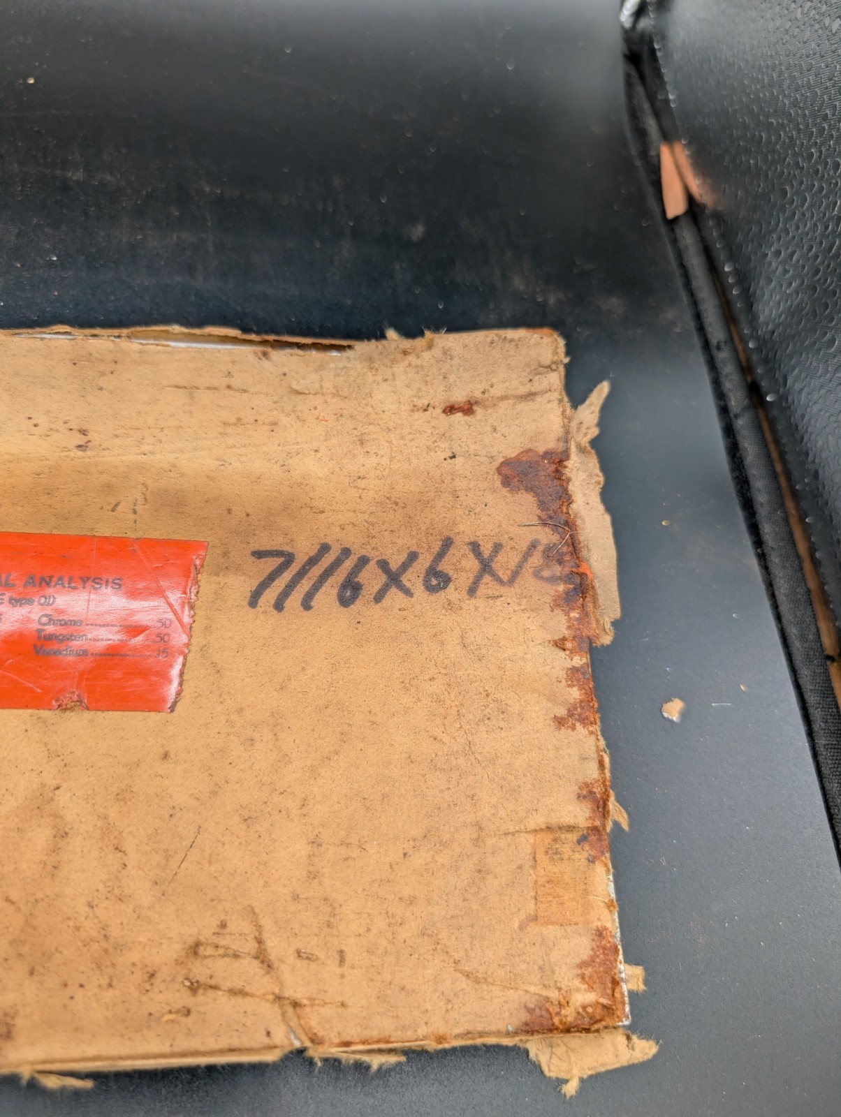 NOS Nicholson Oil Hardening Precision Ground Flat Stock 7/16″ X 6″ X 18″ Type O1