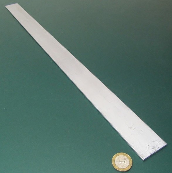 6061 T651 Aluminum Bar, 1/8″ (.125″) Thick x 1 1/2″ Wide x 24″ Length, 3 units