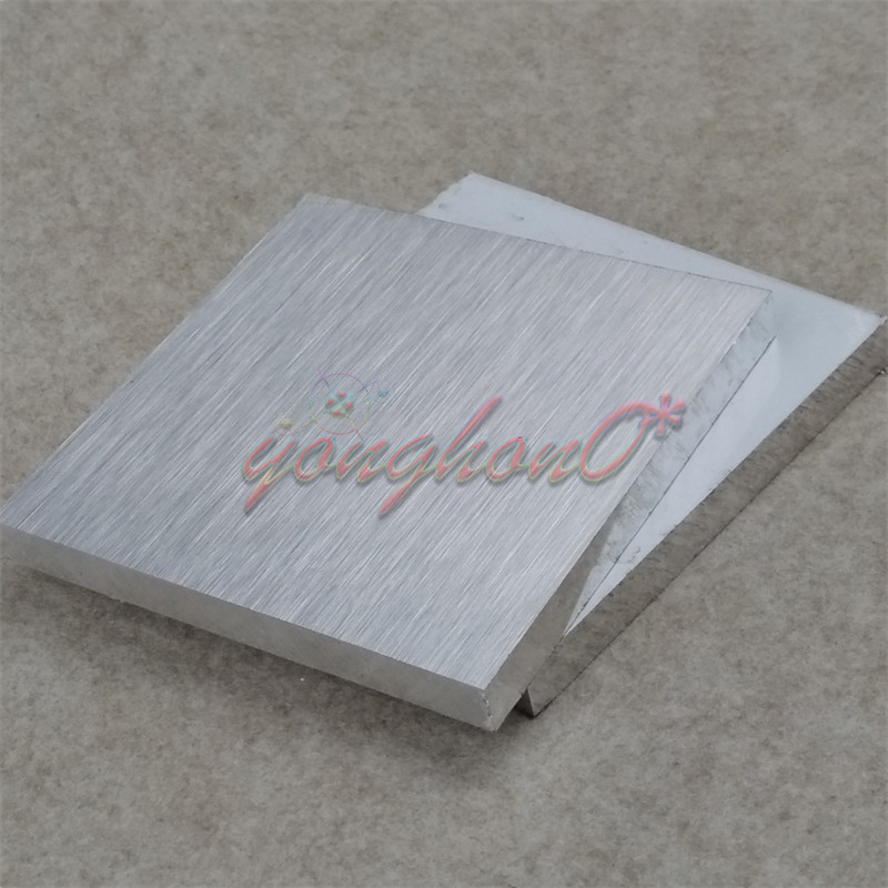 1PCS 7075 Aluminum Al Alloy Shiny Sheet 3mm * 100mm * 100mm NEW