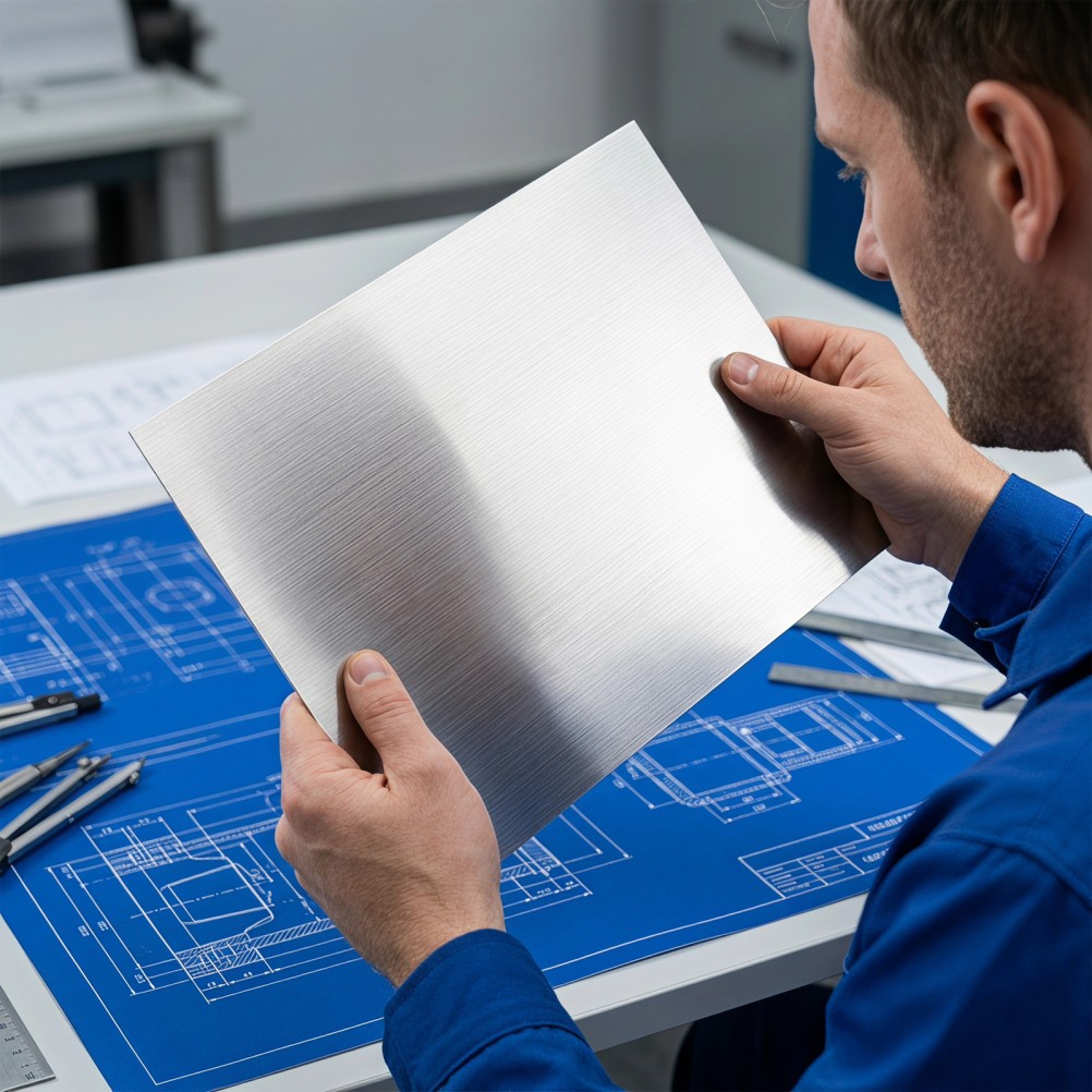 Stainless Steel Sheet, 12×8” 8mm/0.3” Thickness Stainless Steel Plate, Metal