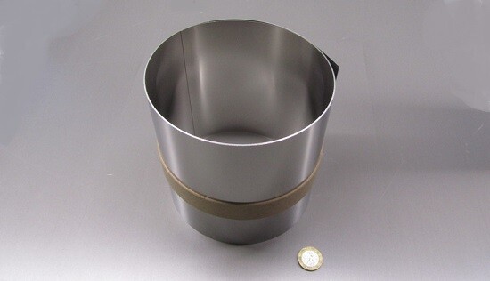 304 Stainless Steel Sheet Shim, .007″ (+/-.00035″) x 6.0″ x 10 Foot Length