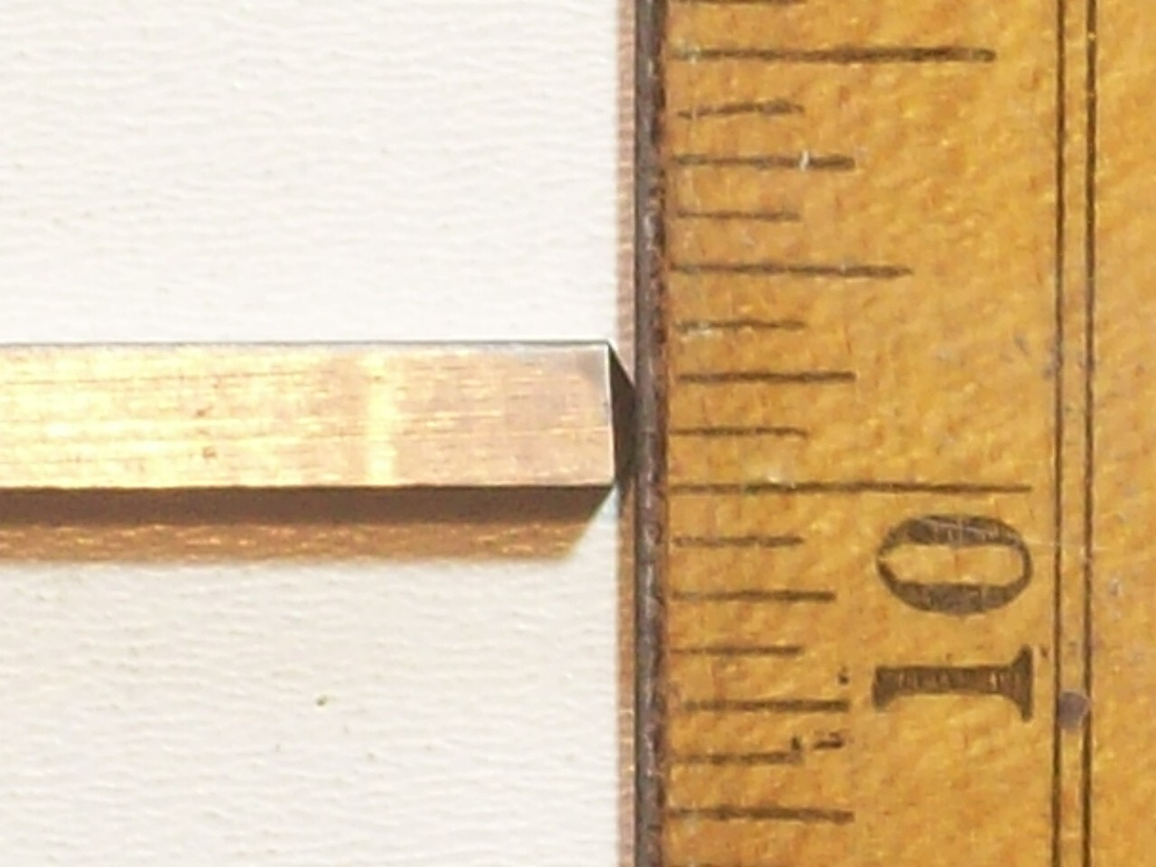 Tool KEYSTOCK FASHION SQUARE GROUND 4.25 MM 4 1/4 MM .1675” X 2 7/16 INCH LONG