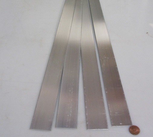 6061 T6 Aluminum Bar, 1/16″ Thick x 1 1/2″ Wide x 36″ Length, 4 Units