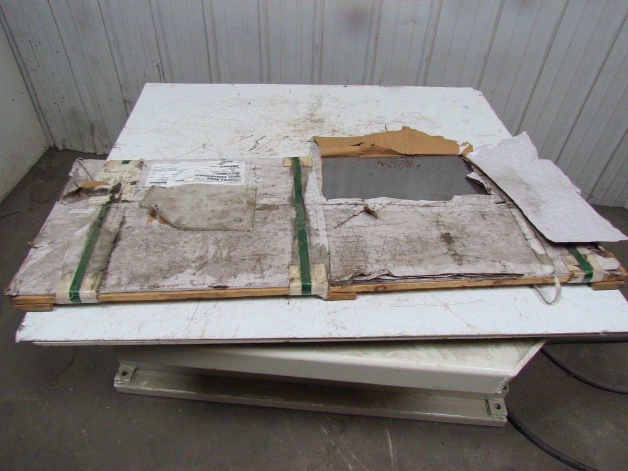 10ga 0.125 Carbon Steel Plate 17-1/2″ x 48″ Sheared Edge Lot of 2