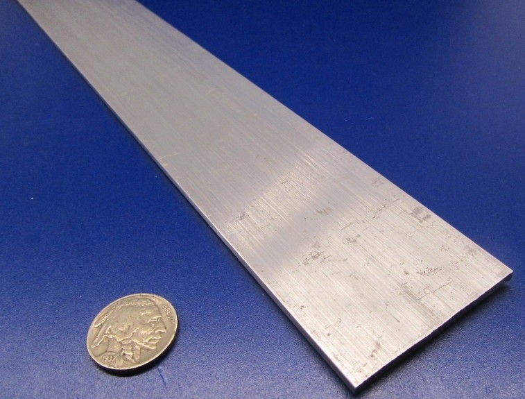 6061 T651 Aluminum Bar, 3/16″ (.187″) Thick x 2.0″ Wide x 72″ Length