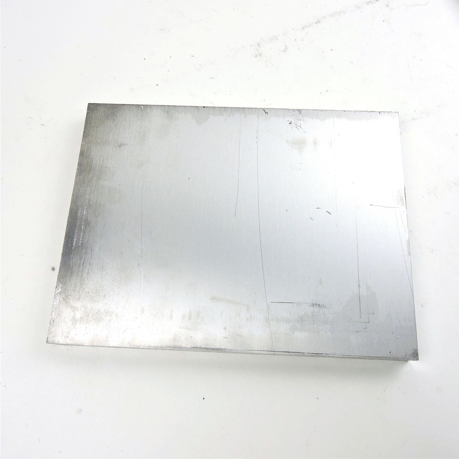 .75″ thick 3/4 Aluminum 6061 PLATE 7.625″ x 10″ Long sku 335323