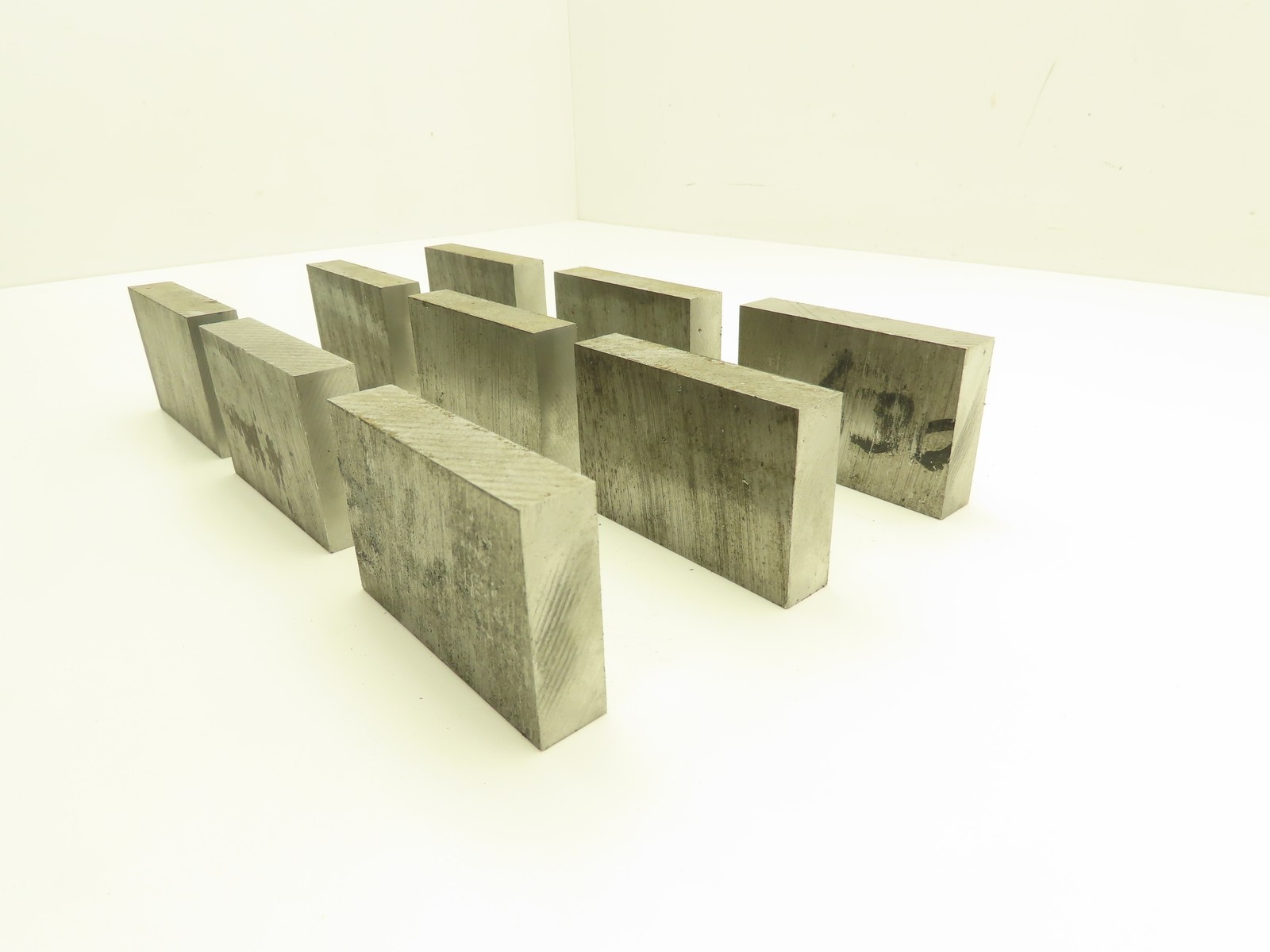 4140/4142 PH Alloy Steel Flat Bar Stock 5/8″x 2″x 3″L Lot of 9 Blocks