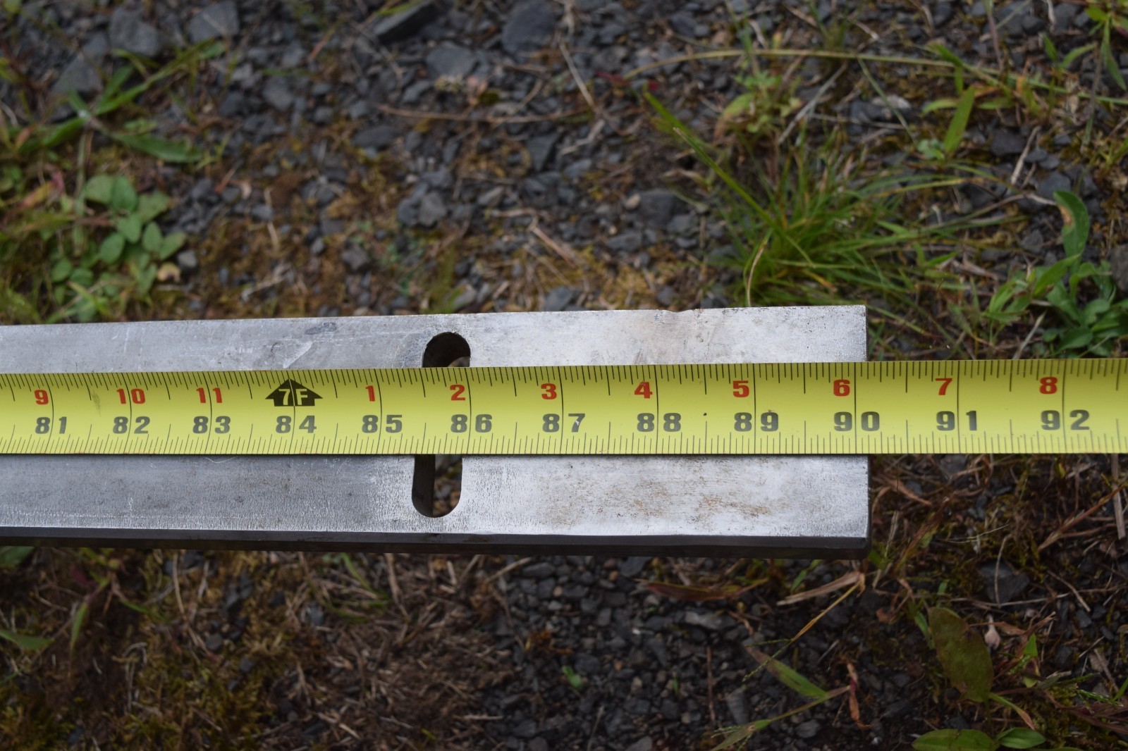 Steel Metal Flat Bar 90″x2.5″x0.75″ Lot of 4