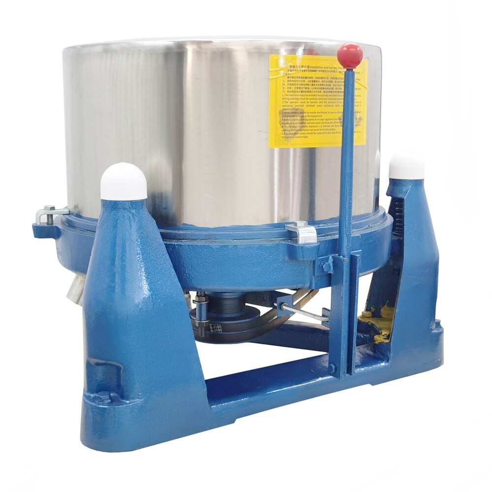 220V Lab Scrap Oil Thrower Stainless Steel Food Dehydrator Centrifugal Dryer