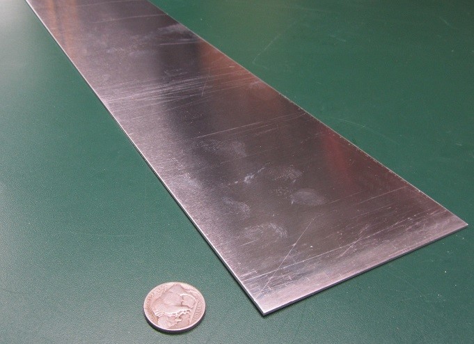 6061 T6 Aluminum Bar .063″ (1/16″) Thick x 4.0″ Wide x 48″ Length, 2 Pc