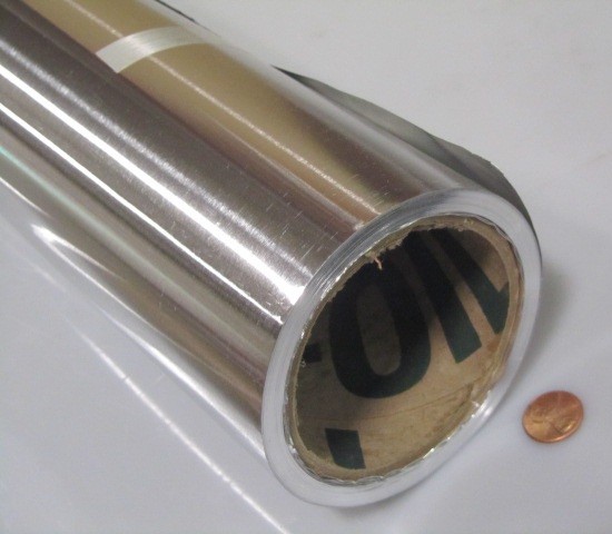 1100 Aluminum Foil (O) .005″ Thick x 36″ Wide x 50 Feet Long Roll