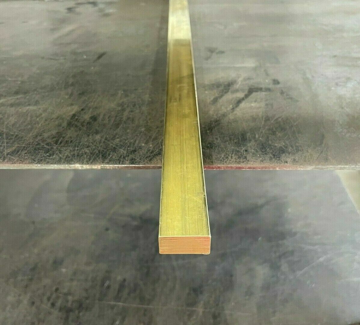 Brass Flat Bar Stock 1/2″ X 1″ X 72″ C360 1/2″ Hard Brass