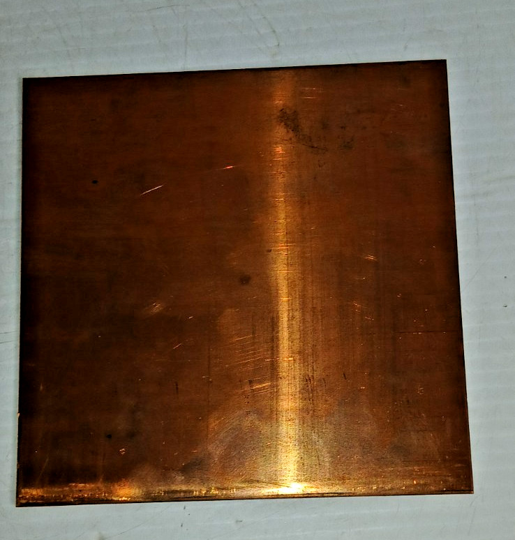 6″ x 6″ Red Brass 14 Gauge Jewelry Making Sheet Metal