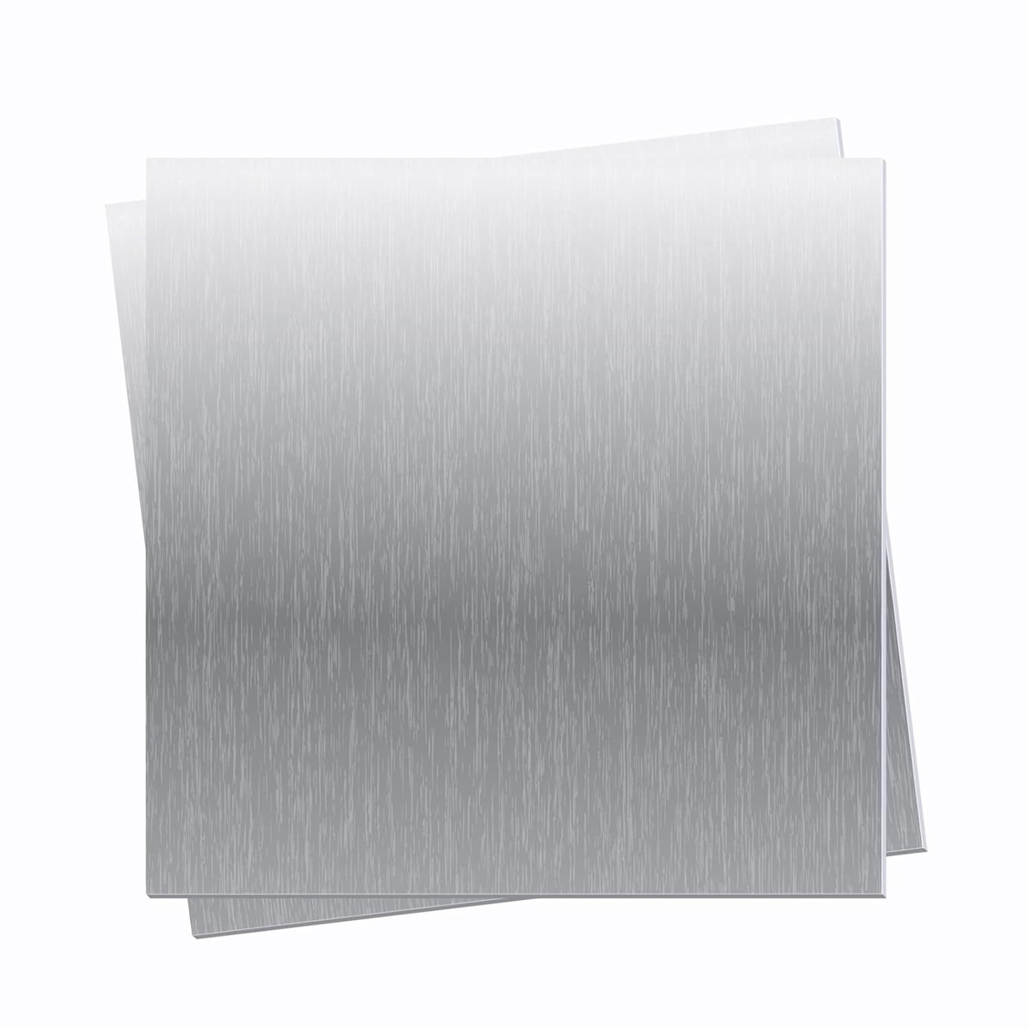 Heat Treatable 6061 Aluminum Sheet – 2 Pieces, 6x6x0.0418 Inch, Versatile Use