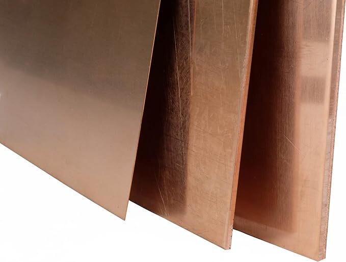 Copper Sheet Cu 99% Plates Cut Fine Sheet Choose Pure Copper Sheet 0.5-3mm